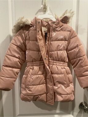 Member's Mark Toddler Puffer Jacket - Dusty Pink